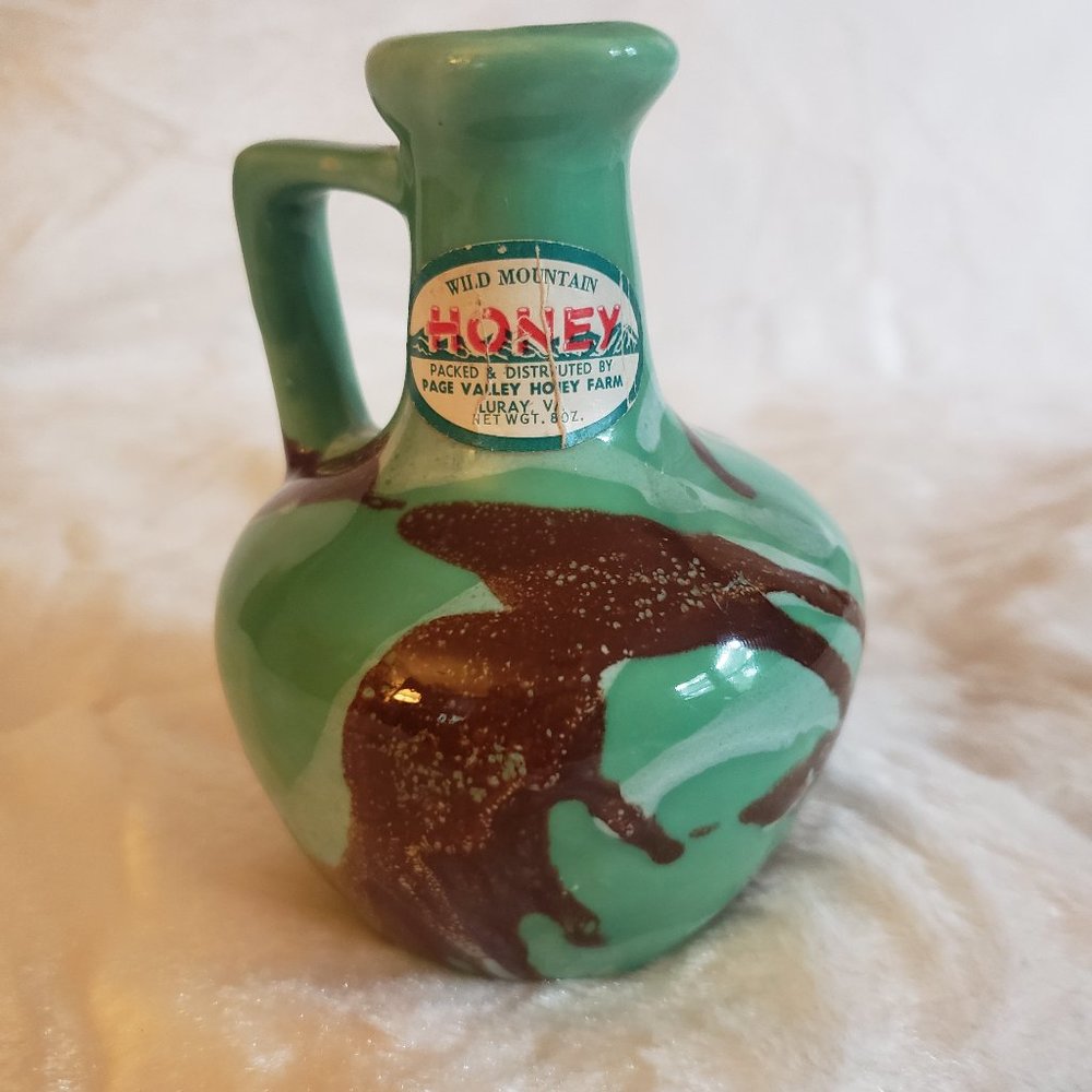 Vintage Honey Pitcher